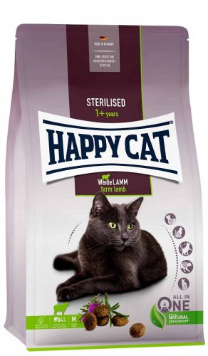 Happy Cat Sterilised Bárány 4kg