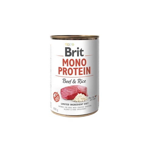 Brit Mono Protein Beef & Brown Rice 400G