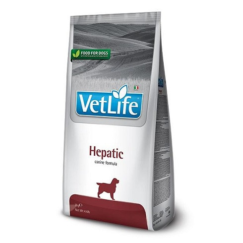 Vet Life Natural Diet Dog Hepatic 12kg ingyenes szállítás
