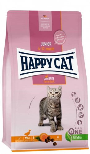 Happy Cat Junior Kacsa Grainfree 1,3kg
