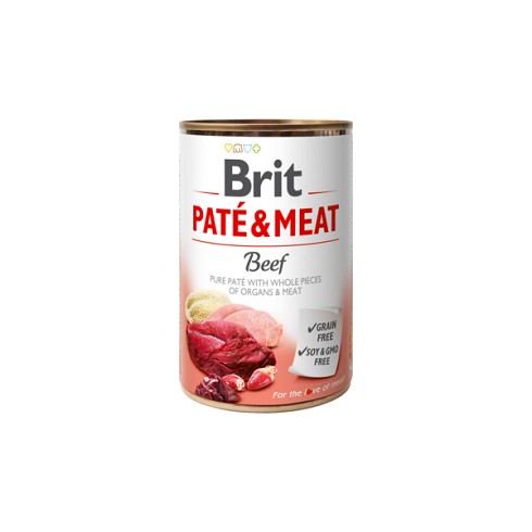 Brit Paté & Meat Beef 400G