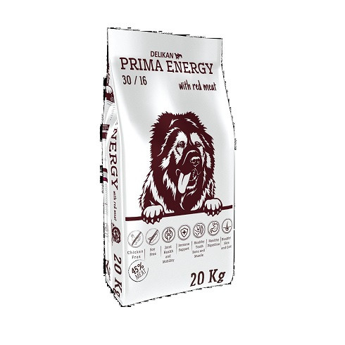 Delikan Prima Energy Red Meat kutyatáp 20kg