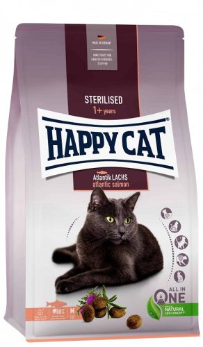 Happy Cat Sterilised Lazac 10kg