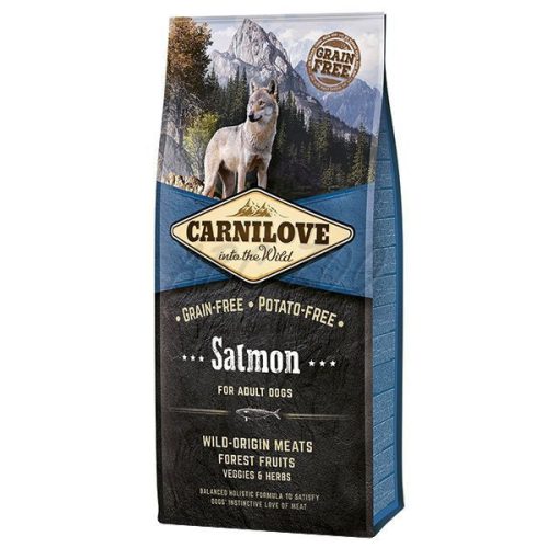 	 CarniLove Adult Salmon- Lazac Hússal 12+2kg