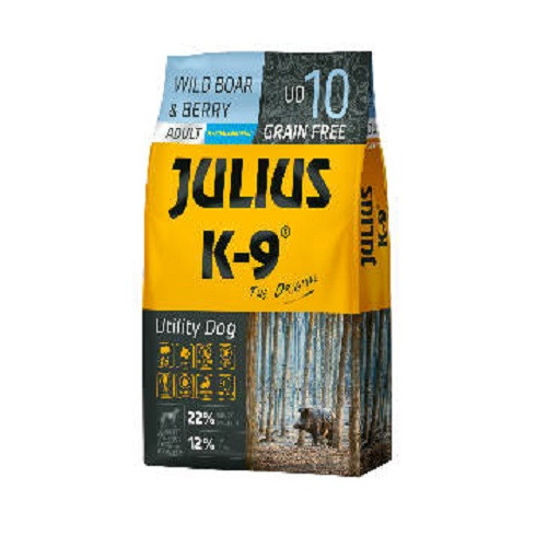 Julius K-9 Utility Dog Hypoallergenic Wild boar berry Adult 10kg
