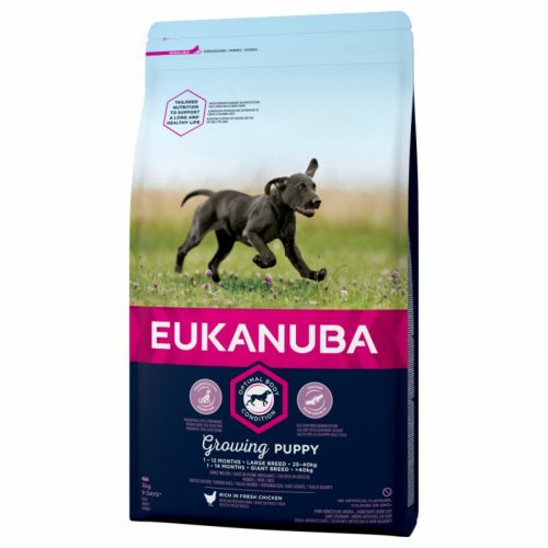 Eukanuba Puppy Large kutyatáp 18kg