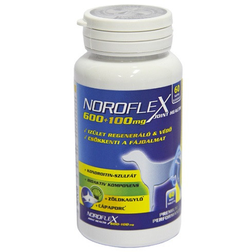 Noroflex 600+100mg 60db ízületvédő rágótabletta