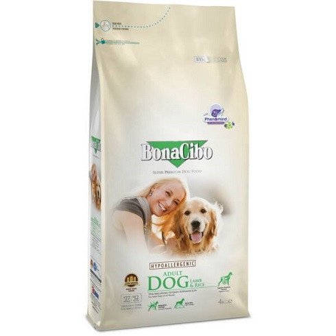 	 BONACIBO ADULT DOG (BÁRÁNY, SZARDELLA ÉS RIZS) 15kg