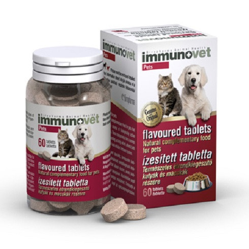 Immunovet Pets ízesített tabletta 60x