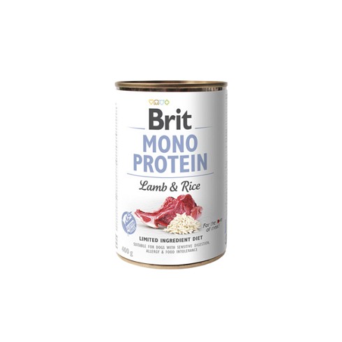 	 Brit Mono Protein Lamb & Brown Rice 400G