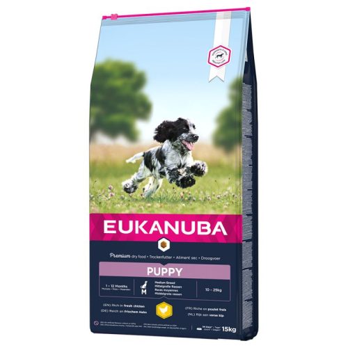 Eukanuba Puppy Medium kutyatáp 18kg