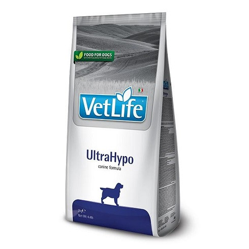 Vet Life Natural Diet Dog Ultrahypo 12kg ingyenes szállítással