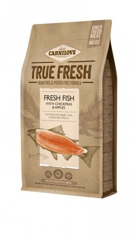 Carnilove True Fresh Dog Adult Fish - hal  4kg 