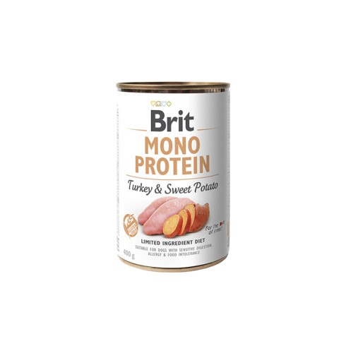 	 Brit Mono Protein Turkey & Sweet Potato 400G