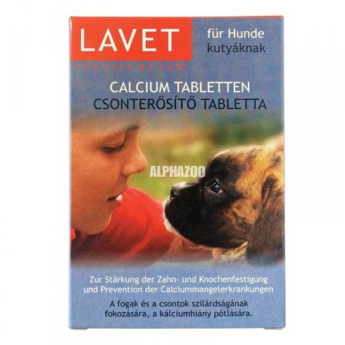 Lavet Calcium tabletta kutya
