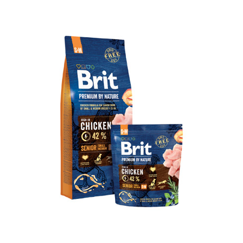 Brit Premium by Nature Small/Medium Senior 15Kg