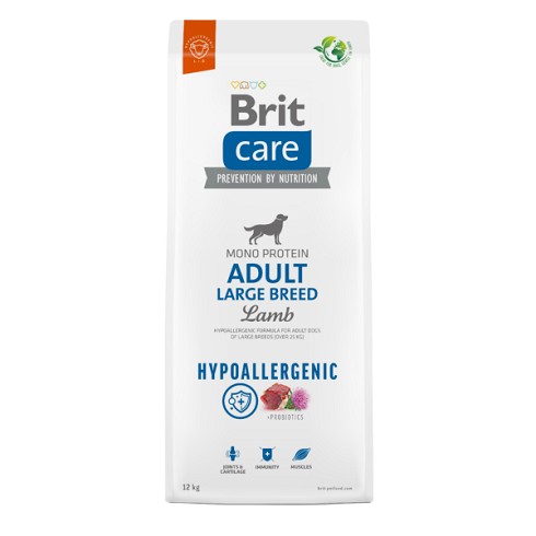 Brit Care Dog Hypoallergenic Adult Large Breed 12+2kg