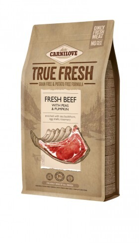 Carnilove True Fresh Dog Adult Beef - marha 11,4kg ingyenes szállítás