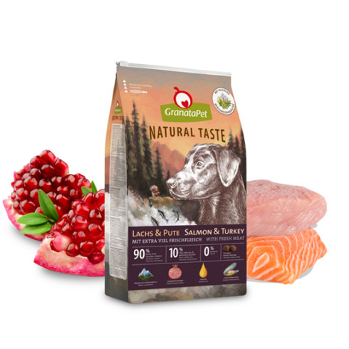 GranataPet Natural Taste Salmon & Turkey 12kg