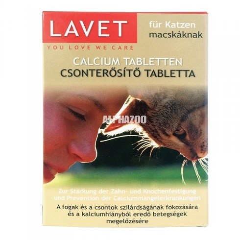Lavet Calcium tabletta macska