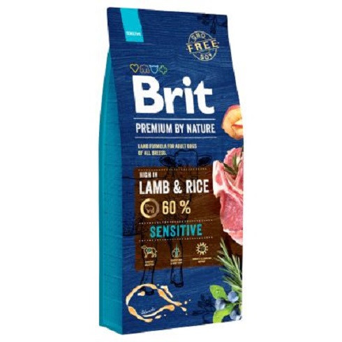 Brit Premium by Nature Lamb & Rice 15kg