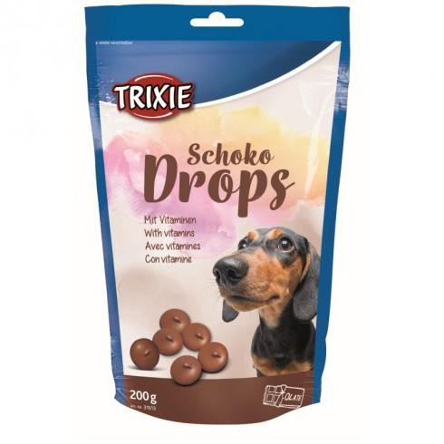 Trixie Jutalomfalat Csokoládé Drops 200gr