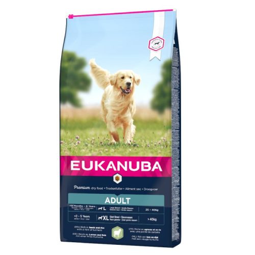 Eukanuba Adult Lamb & Rice Large kutyatáp 18kg 